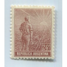 ARGENTINA 1912 GJ 346 ESTAMPILLA NUEVA MINT U$ 12